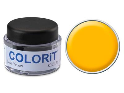 Colorit, couleur jaune basique, pot de 18 g - Image Standard - 1