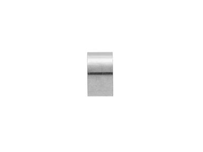 Douille cylindrique pour pierre ronde de 6 mm, Or gris 18k Pd 12,5. Réf. 4449-17 - Image Standard - 2