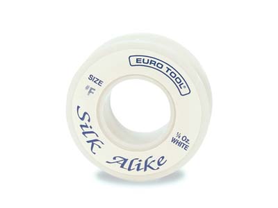 Fil Soie et nylon Silkon n° 3, Blanc 0,40 mm, 18 mètres - Image Standard - 1