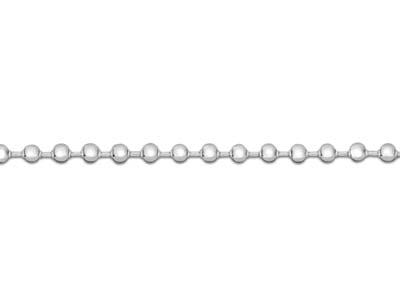 Chaîne Boule 1,2 mm, 50 cm, Argent 925 - Image Standard - 3