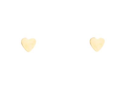 Boucles d'oreilles Coeur 3,50 mm, Gold filled - Image Standard - 1
