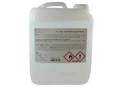 Alcool isopropylique 99,9 pour nettoyage des résines 3D, bidon de 1 litre