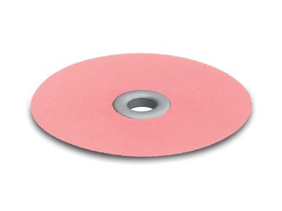 Disque de polissage flexi-D rose, grain moyen 17 x 0,17 mm, n 9162 EVE
