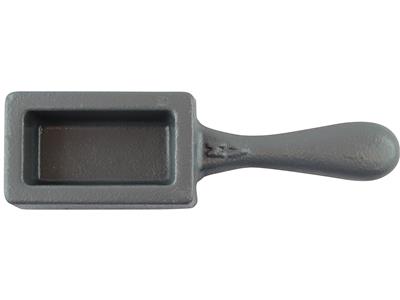 Lingotière à manche pour plaques, 70 x 35 x 25 mm, capacité or 1 kg - Image Standard - 1