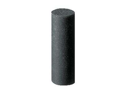Meulette silicone cylindre, noire, grain moyen, 7 x 20 mm, 1117 EVE