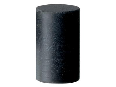 Meulette silicone cylindre, noire, grain moyen, 12 x 20 mm, n° 1122, EVE - Image Standard - 1