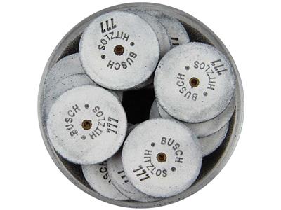 Meulette abrasive en carbure de silicium, grain moyen, 22 x 3 mm, n°777, Busch - Image Standard - 1