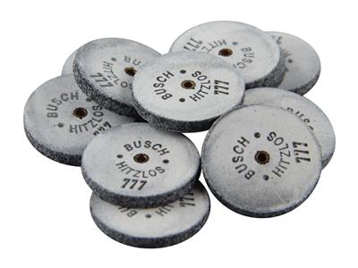 Meulette abrasive en carbure de silicium, grain moyen, 22 x 3 mm, n°777, Busch - Image Standard - 3