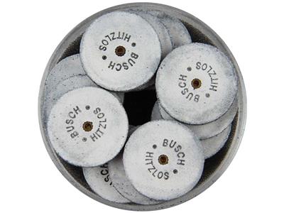 Meulette abrasive en carbure de silicium, grain moyen, 19 x 3 mm, n°772, Busch - Image Standard - 1