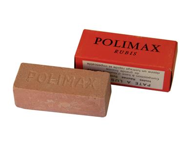 Pâte à polir Polimax Rubis, pain de 100 g