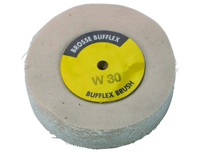 Disque toile coton, diamètre 80 mm, Bufflex