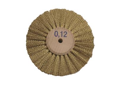 Brosse laiton 0,12, diamètre 100 mm - Image Standard - 1