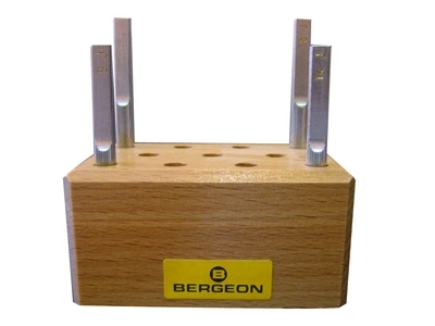 Assortiment de 4 toucheaux sur socle, Bergeon - Image Standard - 1