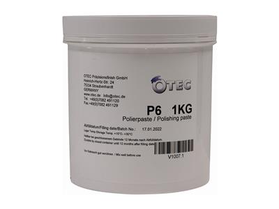 Pâte de polissage à sec P6  pour polisseuse Otec, pot de 1 kg - Image Standard - 1