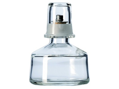 Lampe à alcool 100 ml, avec mèche et bouchon en verre - Image Standard - 1
