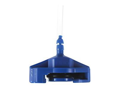 Adaptateur seringue 3055CC bleu pour distributeur de brasure Nordson EFD, Hilderbrand