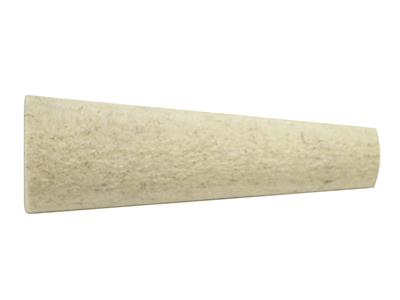 Triboulet feutre avec centre en nylon, de 22 à 13 mm, longueur 77 mm