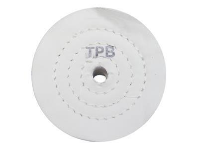 Disque coton cousu, toile de polissage TPB, 150 x 15 mm, alésage 15 mm, polissage expert, Merard
