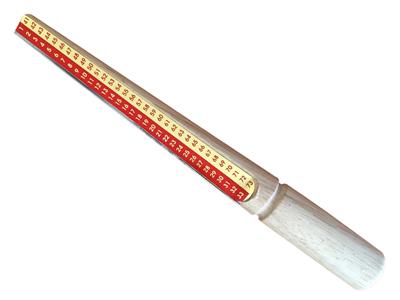 Triboulet à cire en bois avec lame, pour alésage - Image Standard - 1