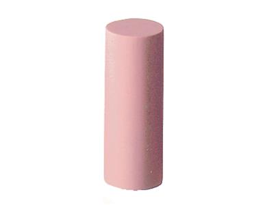 Meulette silicone cylindre, rose, grain extra fin, 7 x 20 mm, n° 1317, EVE - Image Standard - 2