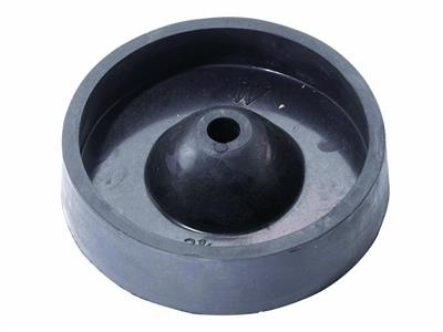 Embase caoutchouc T3 pour cylindre, diamètre 80 mm