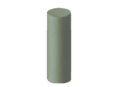 Meulette caoutchouc cylindre, verte, grain fin, 7 x 20 mm, n° 4803, EVE - Image Standard - 1