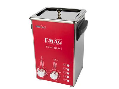 Ultrason avec chauffage, panier et couvercle, capacité 2.50 litres, Emag Emmi-D25+ - Image Standard - 1