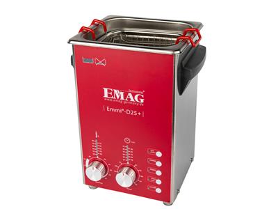 Ultrason avec chauffage, panier et couvercle, capacité 2.50 litres, Emag Emmi-D25+ - Image Standard - 2