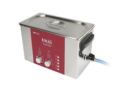 Ultrason avec chauffage et vidange, panier et couvercle, capacité 4 litres, Emag Emmi-D40 - Image Standard - 1