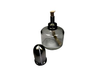 Lampe à alcool en verre 100 ml, avec bouchon - Image Standard - 1