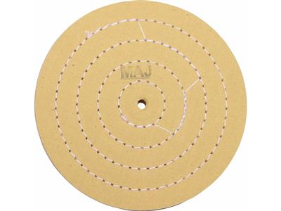 Disque coton cousu, toile de préparation MAJ, 150 x 15 mm, polissage expert, Merard - Image Standard - 1