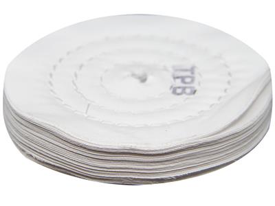 Disque coton cousu, toile de polissage TPB, 120 x 15 mm, polissage expert, Merard - Image Standard - 3