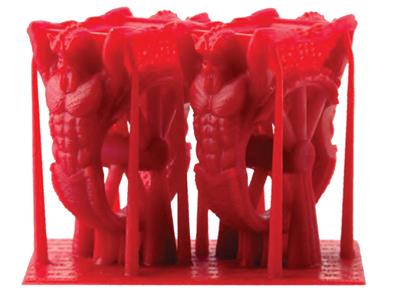Résine SuperWax red pour imprimante 3D Asiga, flacon de 500 ml - Image Standard - 2