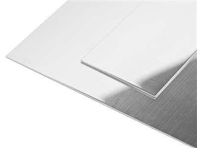 Plaque Or gris 18k BN recuit, 2,00 mm - Image Standard - 1