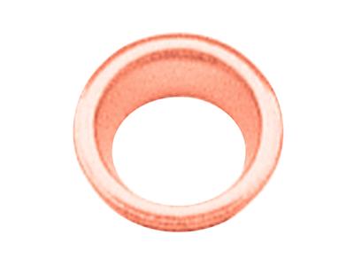 Bate conique 3,5 x 0,7 mm, pour pierre ronde de 2,8 mm, Or rouge 18k. Réf. 04450 - Image Standard - 1
