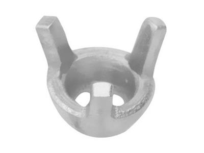 Chaton 3 griffes pour pierre ronde de 2 mm, Or gris 18k Pd 12. Réf. 01514 - Image Standard - 1