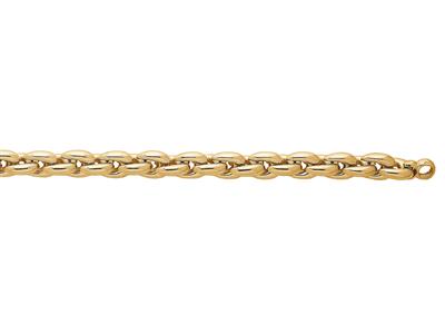 Bracelet Coques épi 8,60 mm, 19 cm, Or jaune 18k - Image Standard - 3
