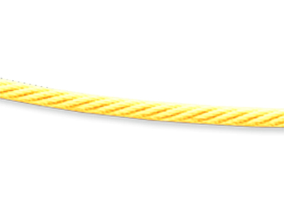 Collier Câble 1,4 mm, 42-45 cm, Or jaune 18k - Image Standard - 2