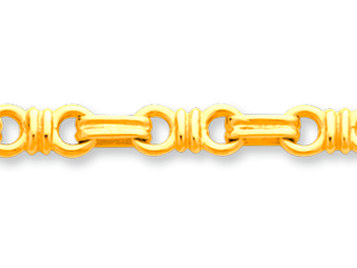 Bracelet Noeuds 4,4 mm, 20 cm, Or jaune 18k - Image Standard - 2