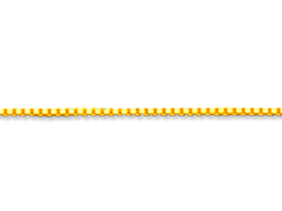 Chaîne maille Vénitienne 0,90 mm, 40 cm, Or jaune 18k - Image Standard - 2