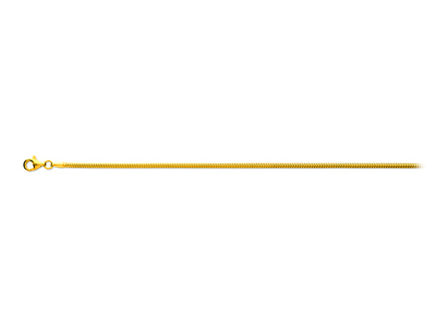 Chaîne maille Serpentine 1,90 mm, 45 cm, Or jaune 18k