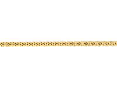 Chaîne maille Anglaise massive 1,40 mm, Or jaune 18k. Réf. 00082 - Image Standard - 2