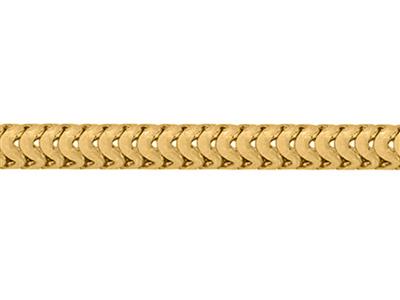 Chaîne maille Serpent ronde 1,20 mm, Or jaune 18k. Réf. 00152 - Image Standard - 1