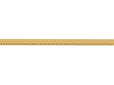 Chaîne maille Serpent ronde 1,20 mm, Or jaune 18k. Réf. 00152 - Image Standard - 3