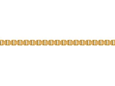 Chaîne maille Vénitienne 1,20 mm, Or jaune 18k. Réf. 00368 - Image Standard - 3