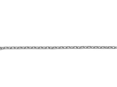 Chaîne maille Forçat diamantée 1 mm, Argent 925. Réf. 00430 - Image Standard - 3
