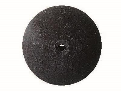 Meulette silicone lentille, noire, grain moyen, 22 x 4,0 mm, n 1101, EVE