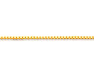 Chaîne maille Vénitienne 0,80 mm, 45 cm, Or jaune 18k - Image Standard - 2