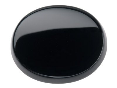 Onyx plat, cabochon ovale 16 x 12 mm