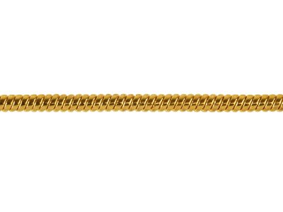 Chaîne maille Serpent 1,9 mm, 45 cm, Doré* - Image Standard - 2